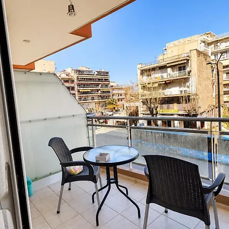 Apartamento Orchid Modern Near Metro & Free Parking Tessalónica